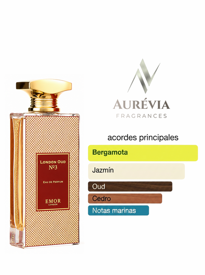 London Oud N3 100ml – Aurévia (imagen 2)