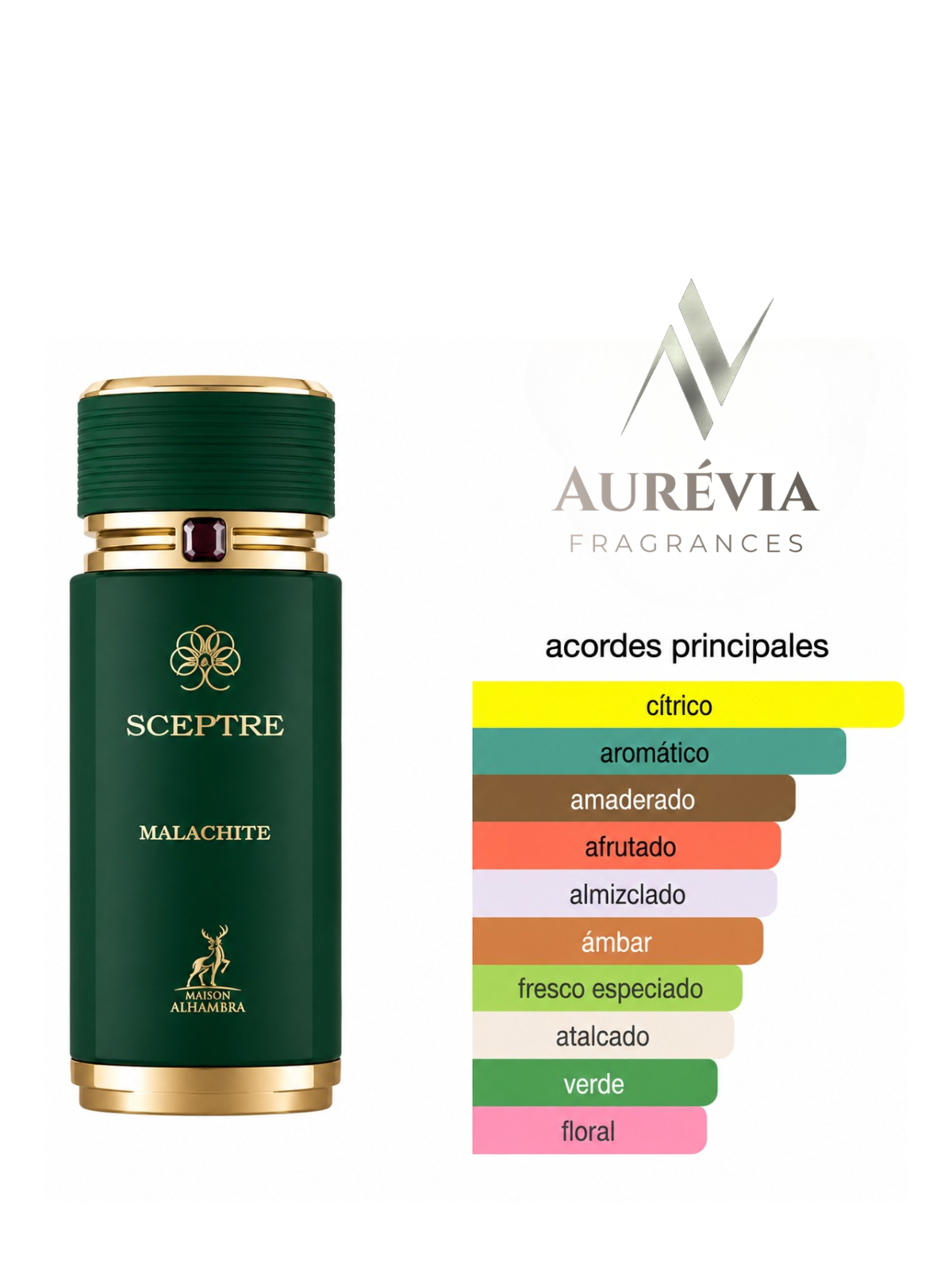 Maison Alhambra Sceptre Malachite