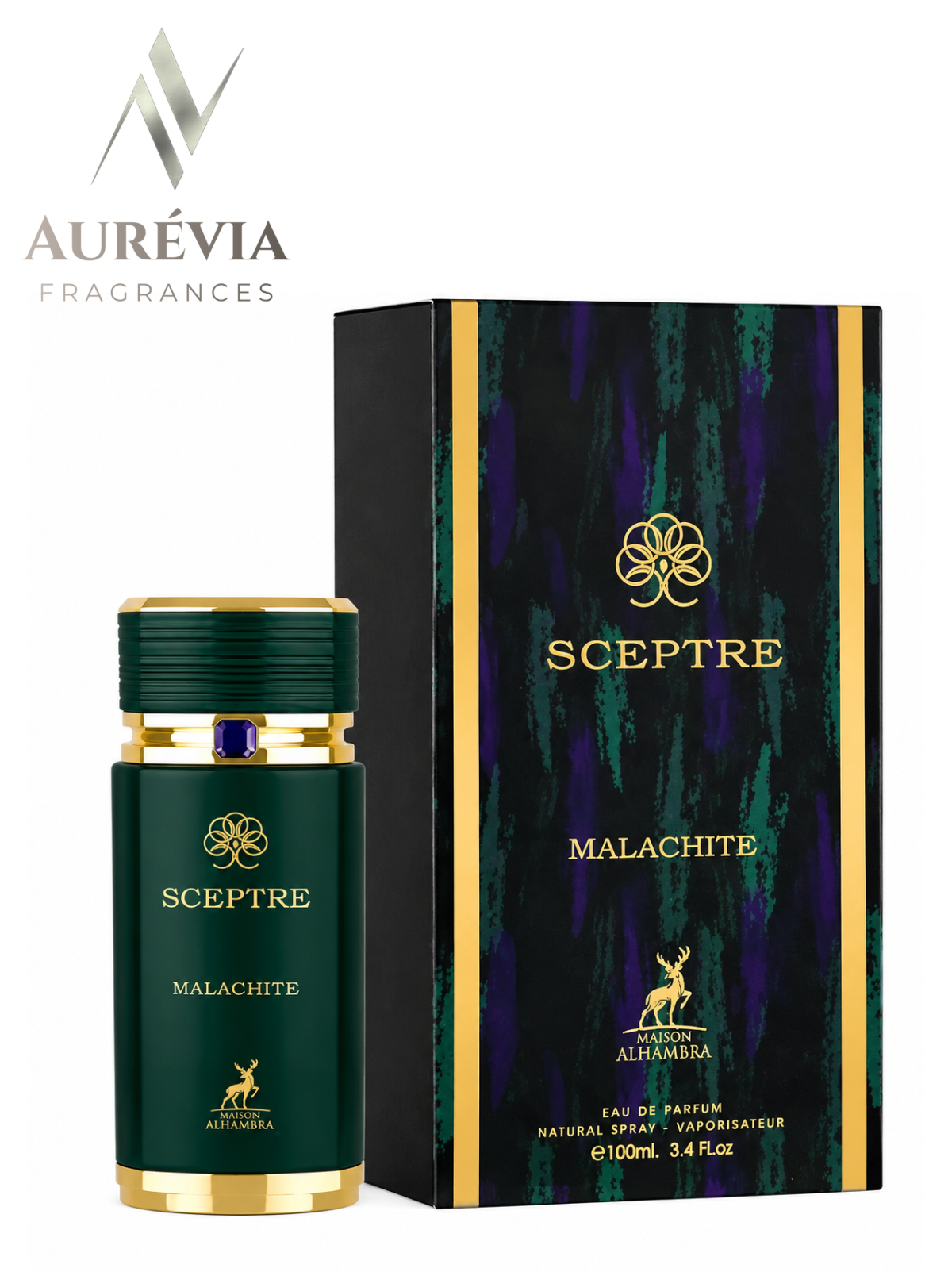 Maison Alhambra Sceptre Malachite