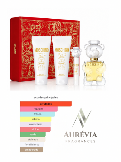 Set Moschino Toy 2 - 4 Piezas 100ml – Aurévia (imagen 2)