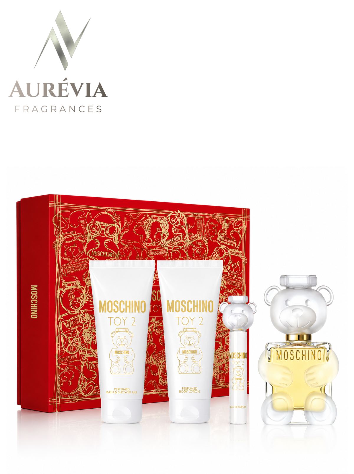 Set Moschino Toy 2 - 4 Piezas
