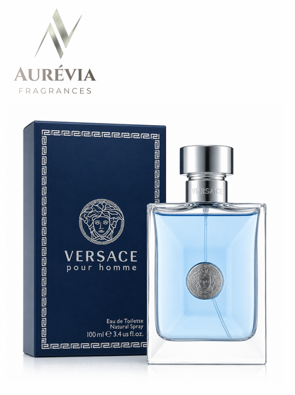 Frasco de perfume Versace Pour Homme 100ml – Aurévia